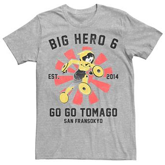 Disney's Big Hero 6 Go Go Tomago Poster Men's Tee