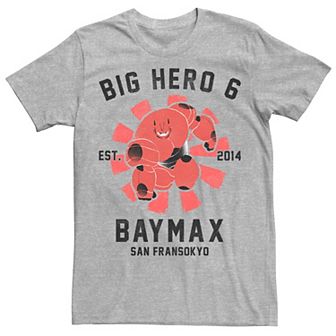 Disney's Big Hero 6 Baymax Men's Poster Tee