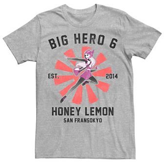 Disney's Big Hero 6 Men's Honey Lemon Poster Tee