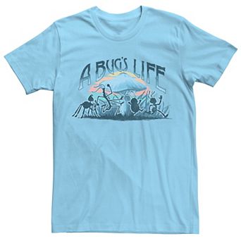 Disney / Pixar's A Bug's Life Men's Giant Mushroom Bug Silhouettes Tee