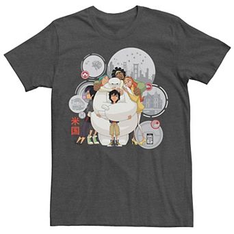 Disney's Big Hero 6 TV Series Baymax Hugs Men's Tee