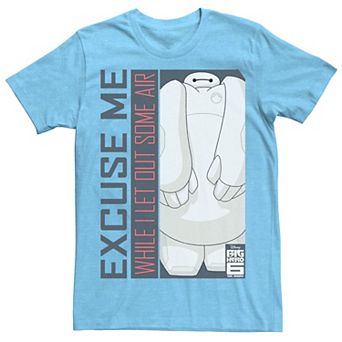 Disney's Big Hero 6 TV Series Baymax Men's Excuse Me Tee
