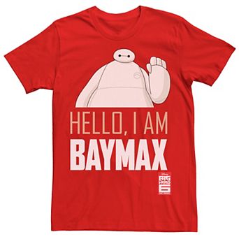 Disney's Big Hero 6 TV Series Baymax Hello Men's Tee
