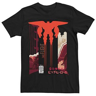 Disney's Big Hero 6 TV Series Baymax Men's In Flight Tee