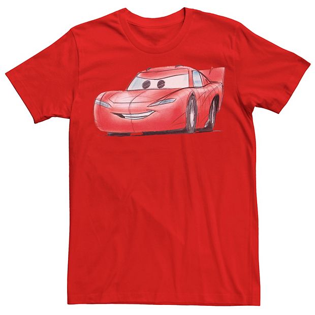 Lightning mcqueen shirt for adults online