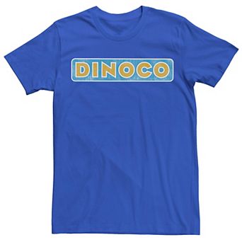 Disney / Pixar's Cars Men's Iconic Dinoco Gas Station Logo Tee