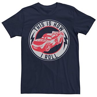 Disney / Pixar's Cars Lightning McQueen Men's How I Roll Tee