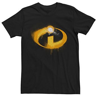 Disney / Pixar's Incredibles Men's Spray Paint Logo Tee