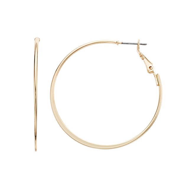 Lauren conrad deals hoop earrings