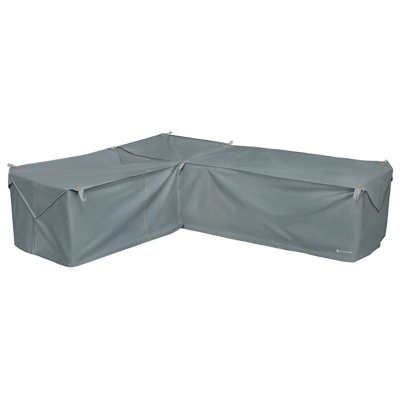 Classic Accessories Storigami Left-Facing Sectional Cover, Grey