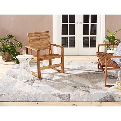 Nicole Miller Kenmare Patio Sofia Holly Area Rug