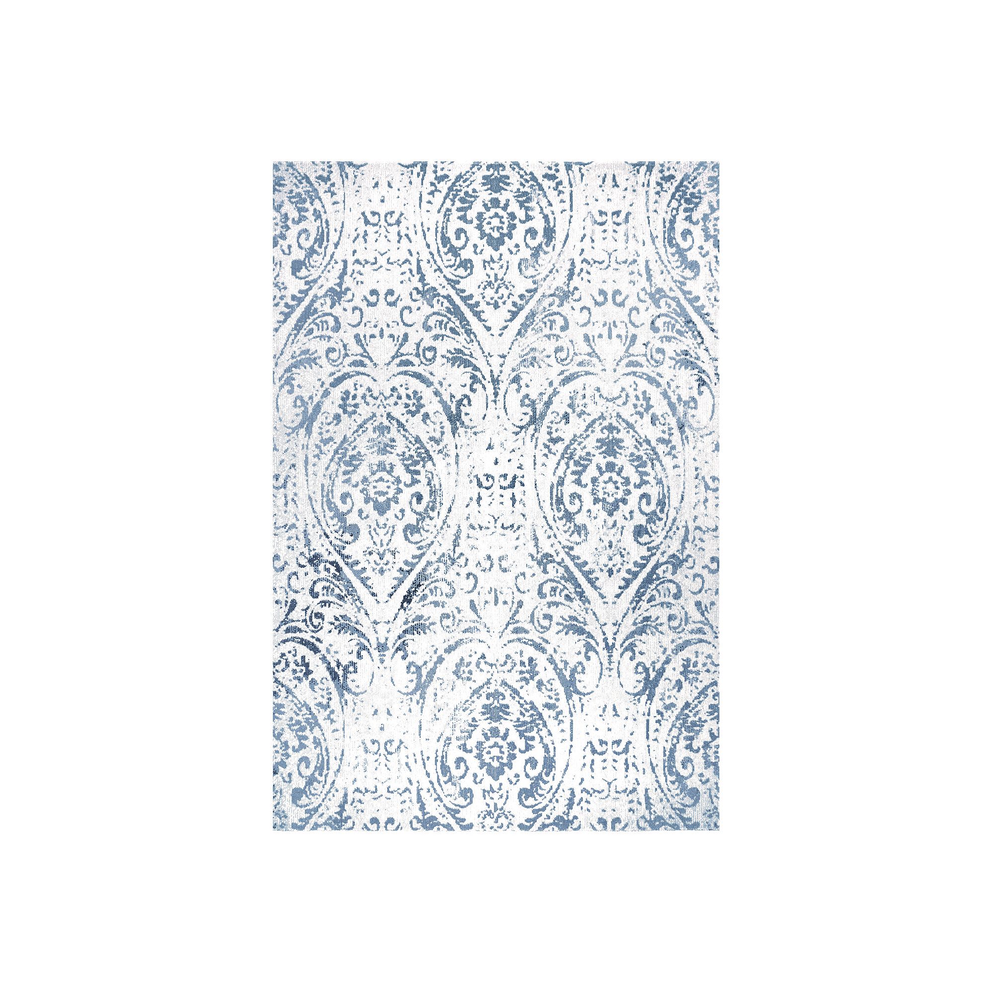 Nicole Miller New York Kenmare Patio Sofia Juniper Area Rug, Ivory