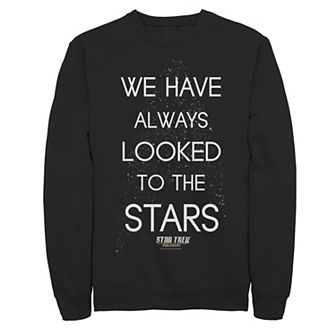 Men's Star Trek Discovery Always Looked To Stars Fleece