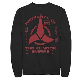 Men's Star Trek: Discovery The Klingon Empire Badge Sweatshirt