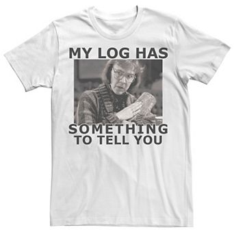Men's Twin Peaks My Log Has Something To Tell You Tee