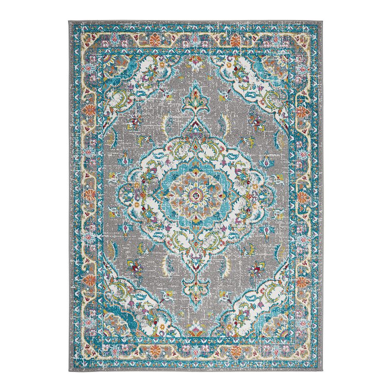 Home Dynamix Splash Andre Area Rug, Grey, 8X10