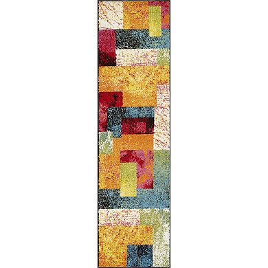 Home Dynamix Splash Scarlet Area Rug