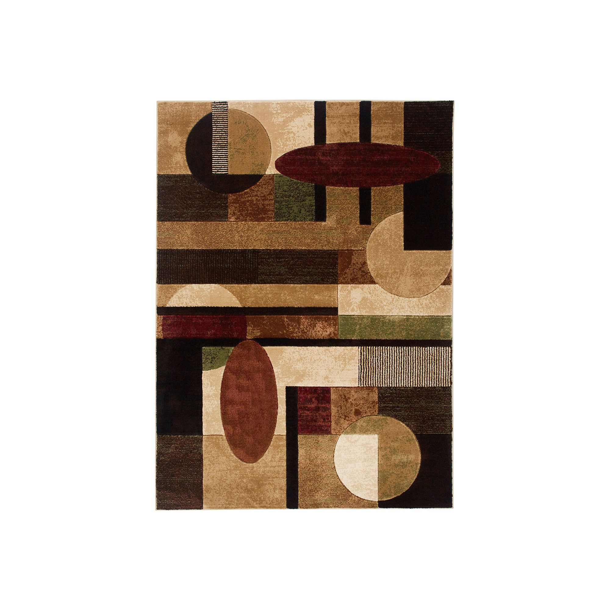 Home Dynamix Tribeca Jasmine Area Rug, Beige Brown