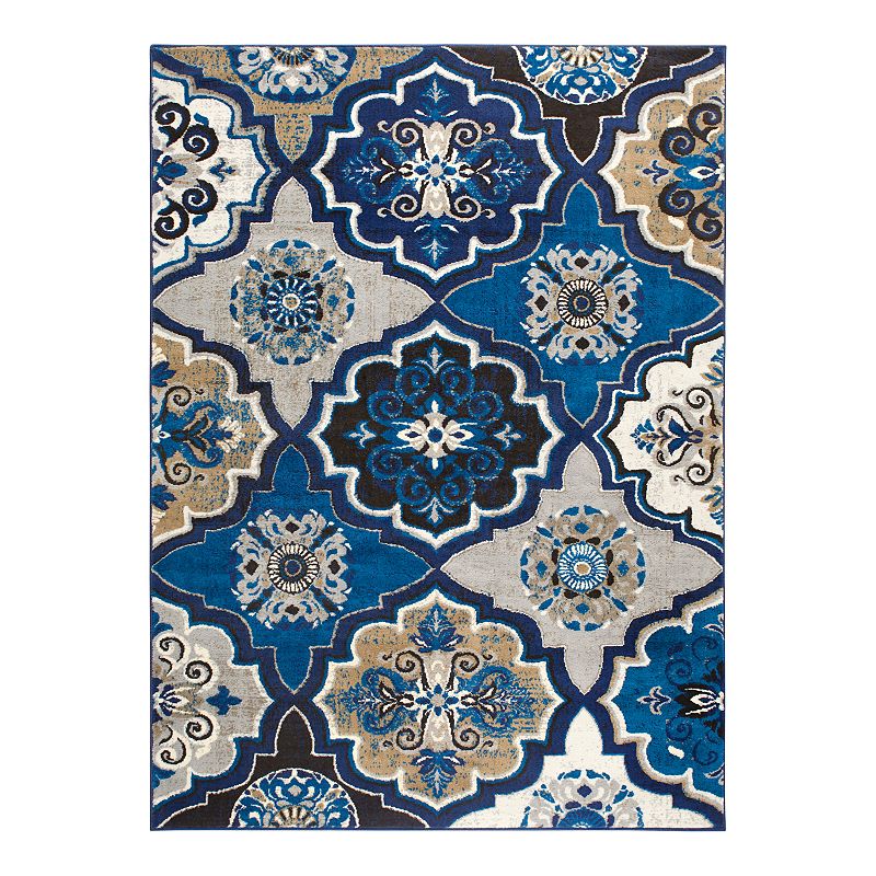 Home Dynamix Tremont Willow Area Rug, Beig/Green, 3X5