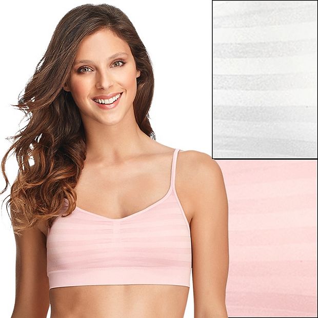 Jockey Women's Bra Matte & Shine Seamfree Bralette, Light, S : :  Clothing, Shoes & Accessories