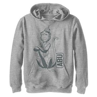 Disney's Aladdin Boys 8-20 Live Action Abu Smirking Pose Portrait Fleece