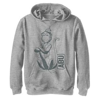 Disney's Aladdin Boys 8-20 Live Action Abu Smirking Pose Portrait Fleece