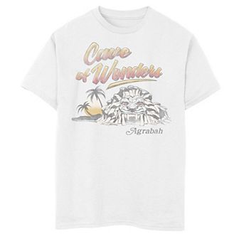 Disney's Aladdin Boys 8-20 Live Action Cave Of Wonders Landscape Graphic Tee