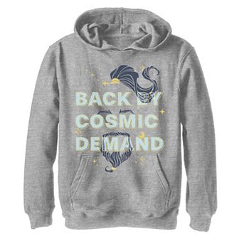 Disney's Aladdin Boys 8-20 Live Action Back By Cosmic Demand Genie Beard Fleece Hoodie