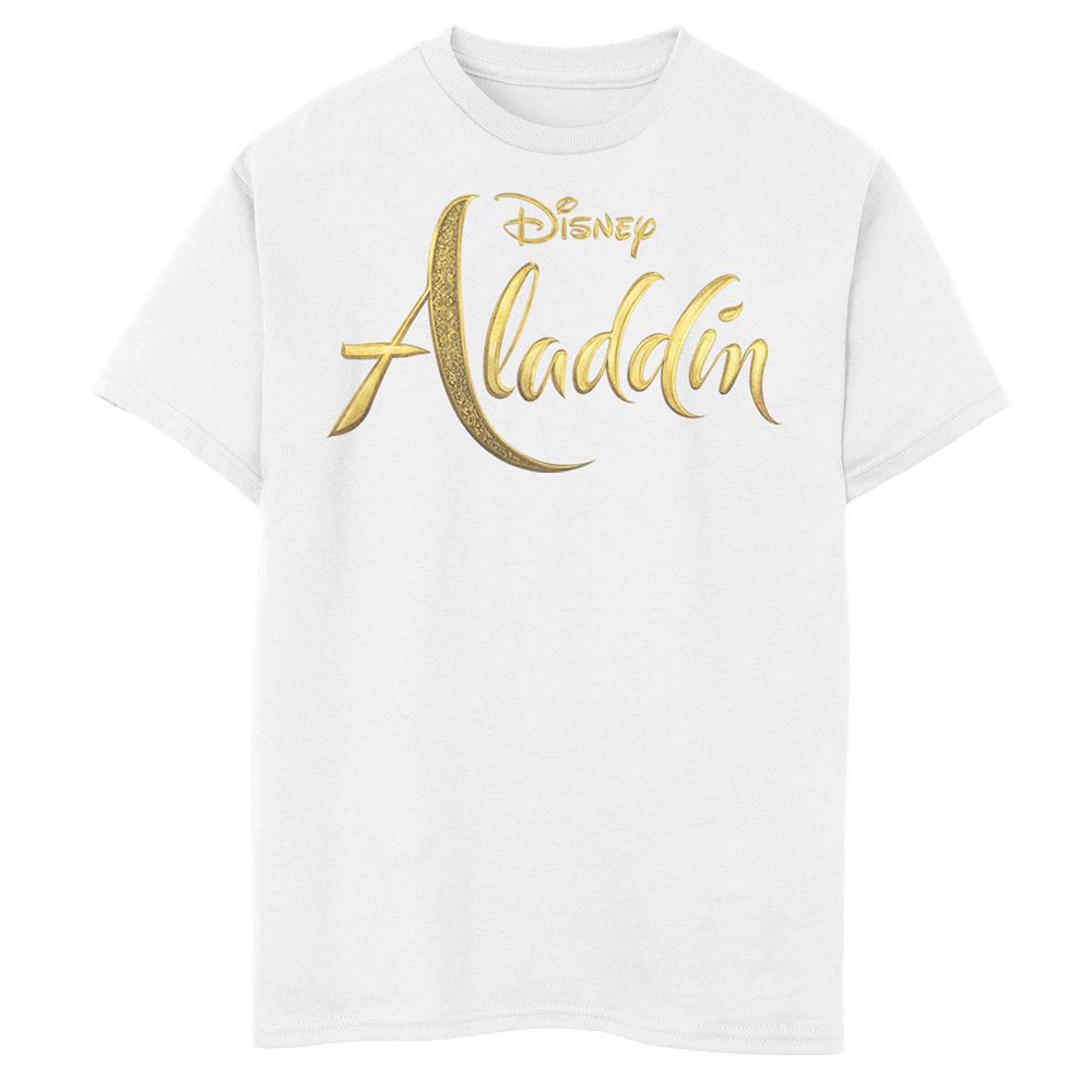 Disney's Aladdin Boys 6-20 Logo Graphic Tee