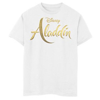 Disney's Aladdin Boys 8-20 Logo Graphic Tee