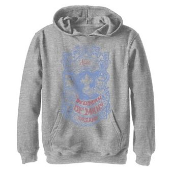Disney's Aladdin Boys 8-20 Live Action Trio Line Art Sketch Graphic Fleece Pullover Hoodie