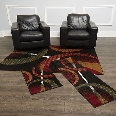 Home Dynamix Ariana Arcata 3-Piece Area Rug Set