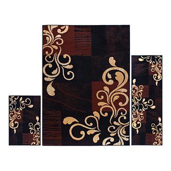 Home Dynamix Ariana Galil 3 pc Area Rug Set