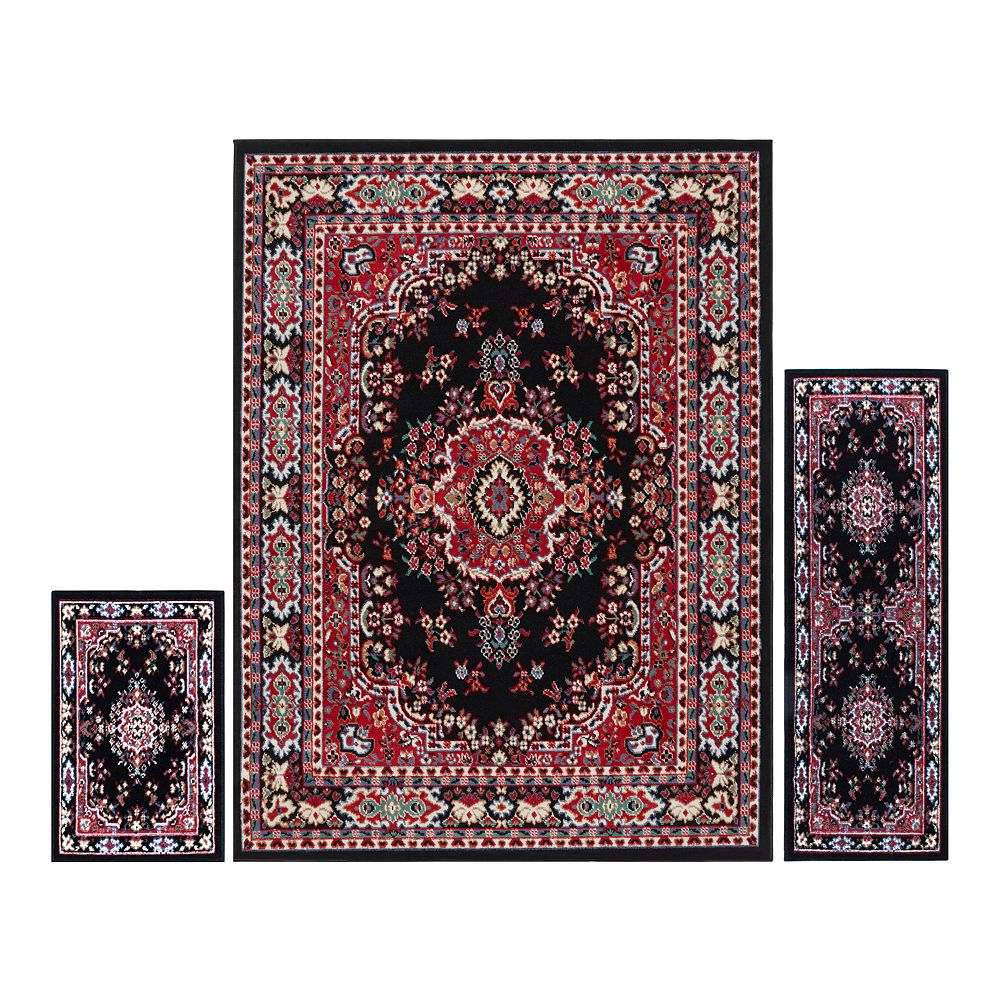 Home Dynamix Ariana Ksara 3-Piece Area Rug Set