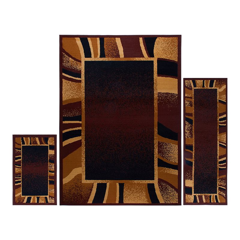 Home Dynamix Ariana Konya 3-Piece Area Rug Set