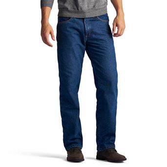 Men's Lee® Legendary Relaxed Fit Fleece-Lined Straight-Leg Jeans