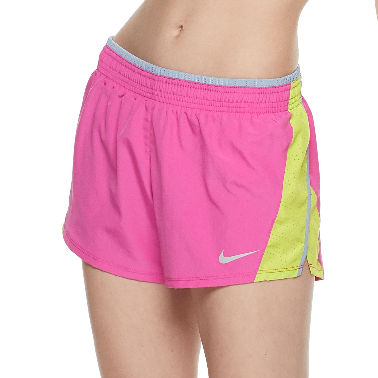 short nike naranja