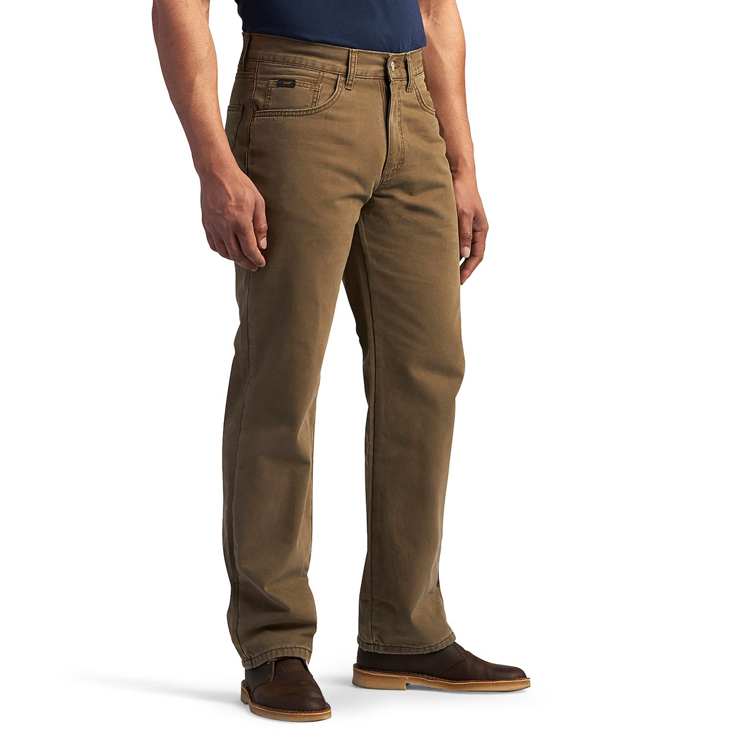 lined mens jeans