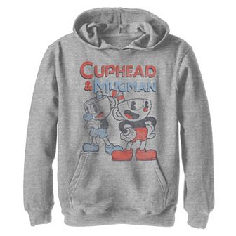 Boys 8-20 cup ead And Mugman Dynamic Duo Vintage Graphic Hoodie