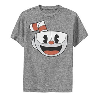 Boys 8-20 cup ead Big Smiling Face Video Game Graphic Tee