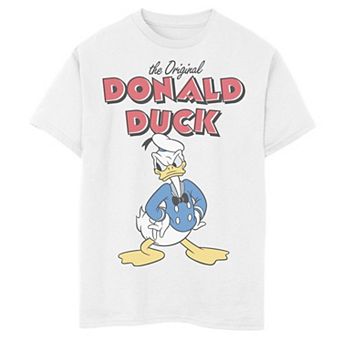 Disney's The Original Donald Duck Portrait Logo Boys 8-20 Graphic Tee