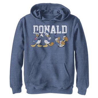 Disney's Donald Duck Action Pose Boys 8-20 Graphic Hoodie