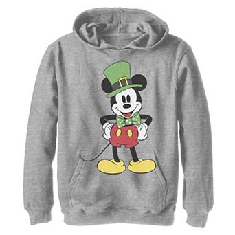 Disney's Mickey Mouse St. Patty's Outfit Boys 8-20 Graphic Hoodie