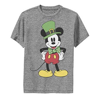 Disney's Mickey Mouse St. Patty's Outfit Boys 8-20 Graphic Tee