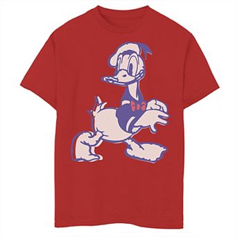 Disney's Donald Duck Vintage Portrait Sketch Boys 8-20 Graphic Tee