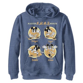 Disney's Mickey Mouse Master Mickey Kun-Fu Moves Boys 8-20 Graphic Hoodie