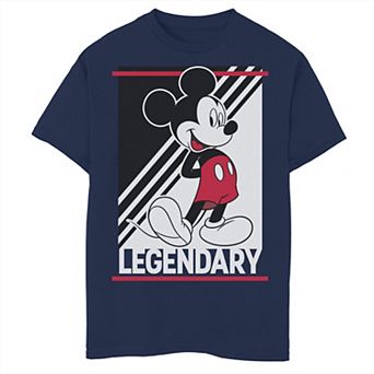 Disney's Mickey Mouse Legendary Portrait Poster Boys 8-20 Graphic Tee