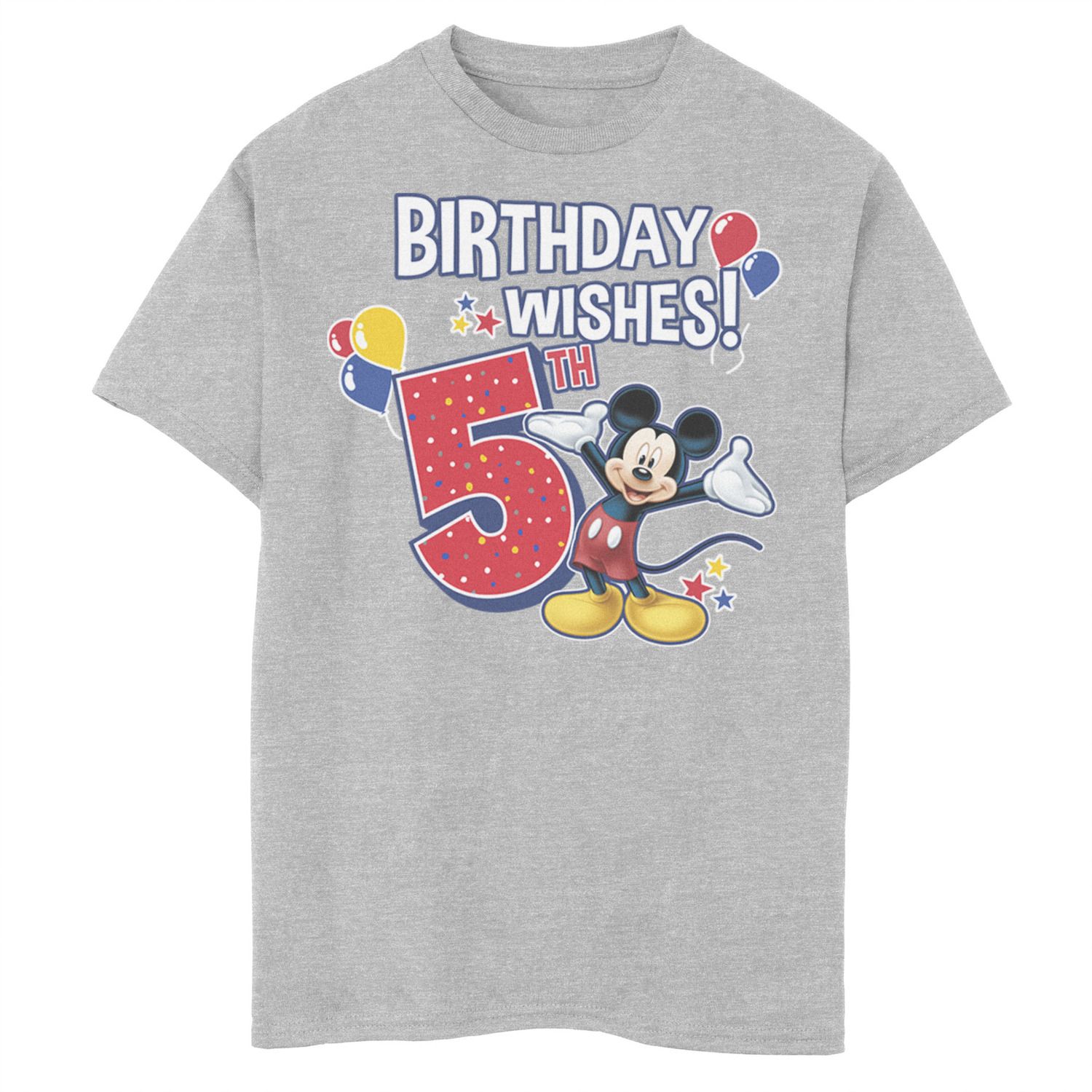 5th birthday disney shirt