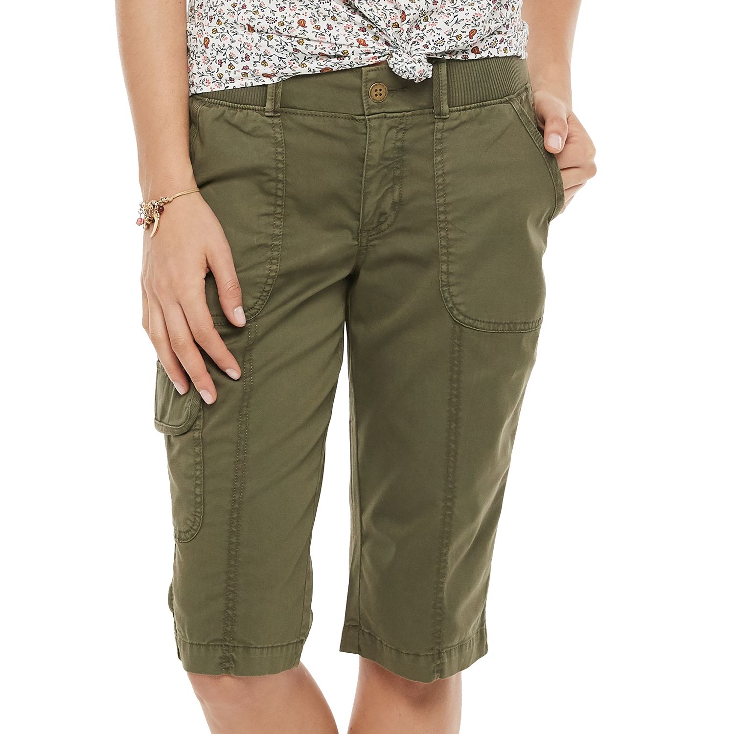 sonoma womens goods for life cargo utility pants