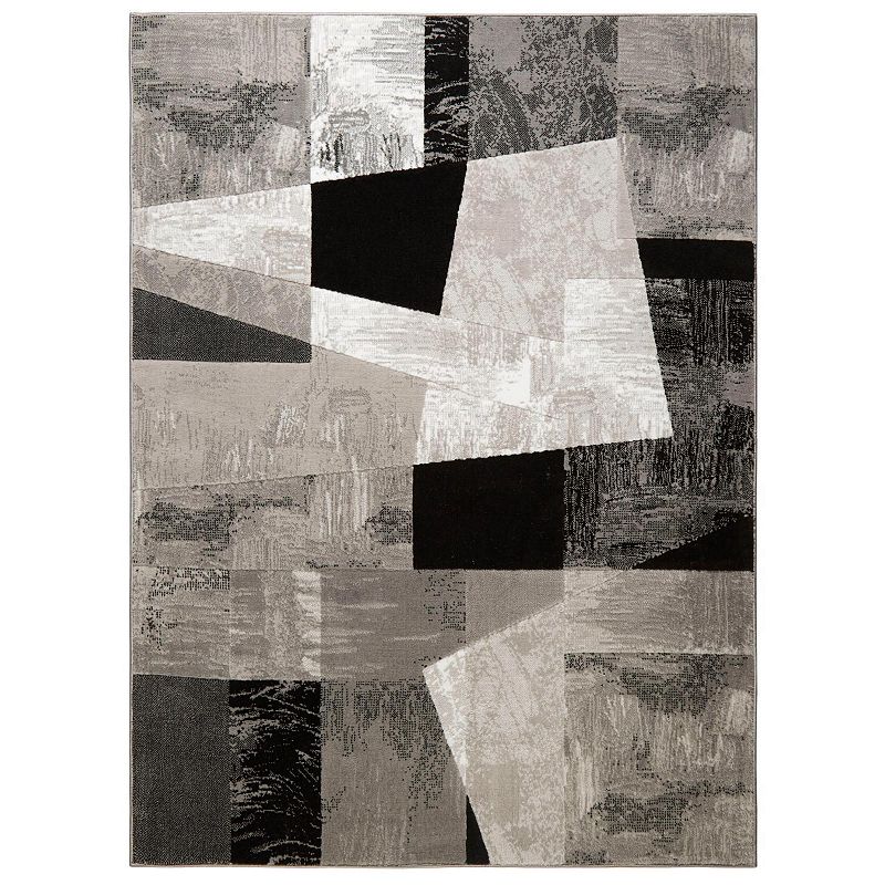 Home Dynamix Catalina Bismark Area Rug, Grey, 8X10 Ft